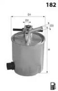 LUCAS FILTERS lfdf205 -  Топливный фильтр